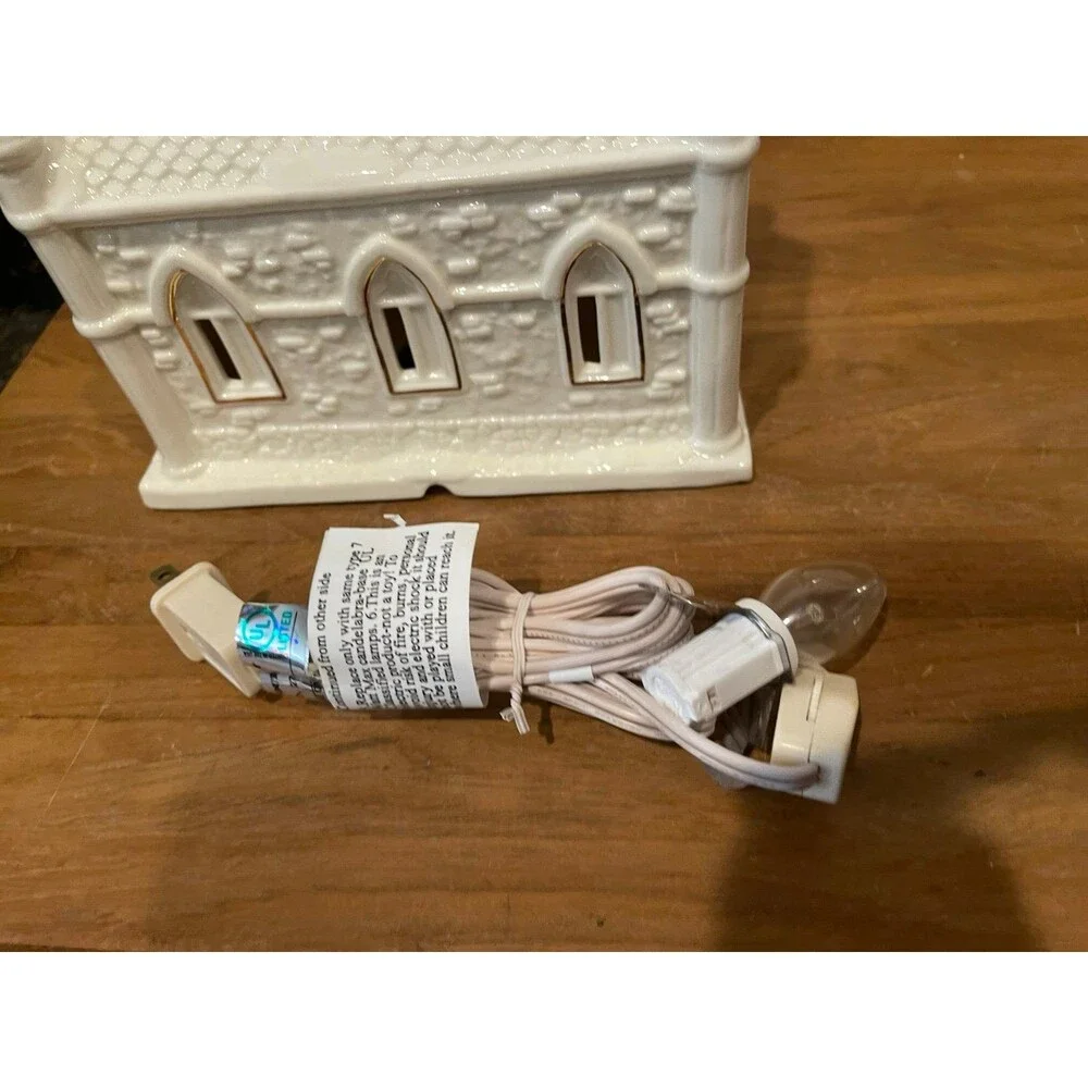 Vintage Dillard's Lighted porcelain church